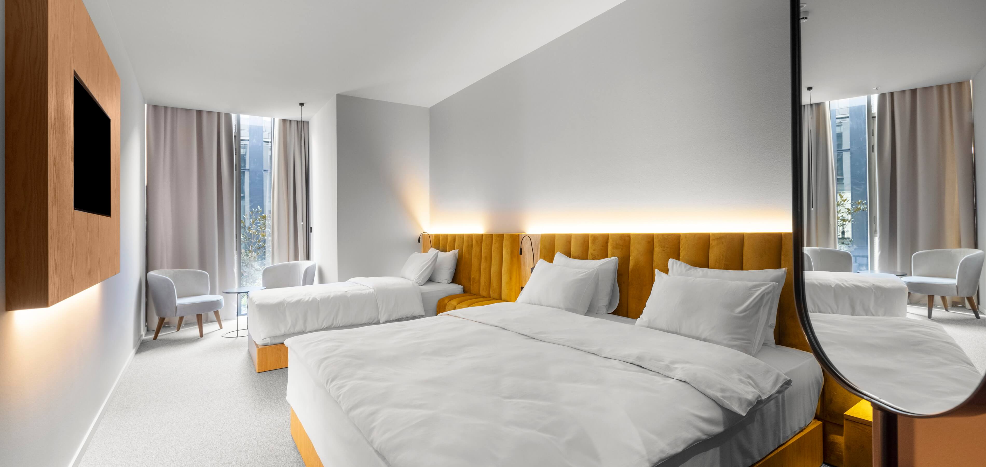 Triple room - three guests long stay